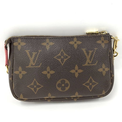 Louis Vuitton Mini Pochette Accessoire Handbag Monogram Vivienne Brown Multicolo