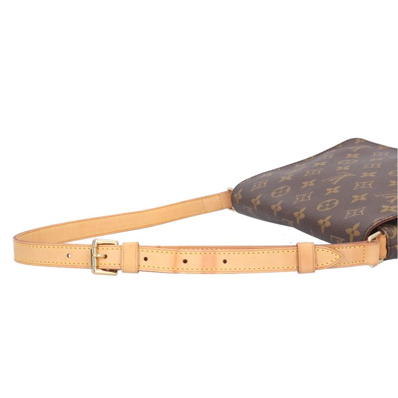 Louis Vuitton Musette Tango Short Monogram Shoulder Bag Monogram Canvas M51257