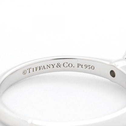 Tiffany & Co Ring Solitaire 1PD Pt950 Platinum Diamond 024ct 8 Ladies