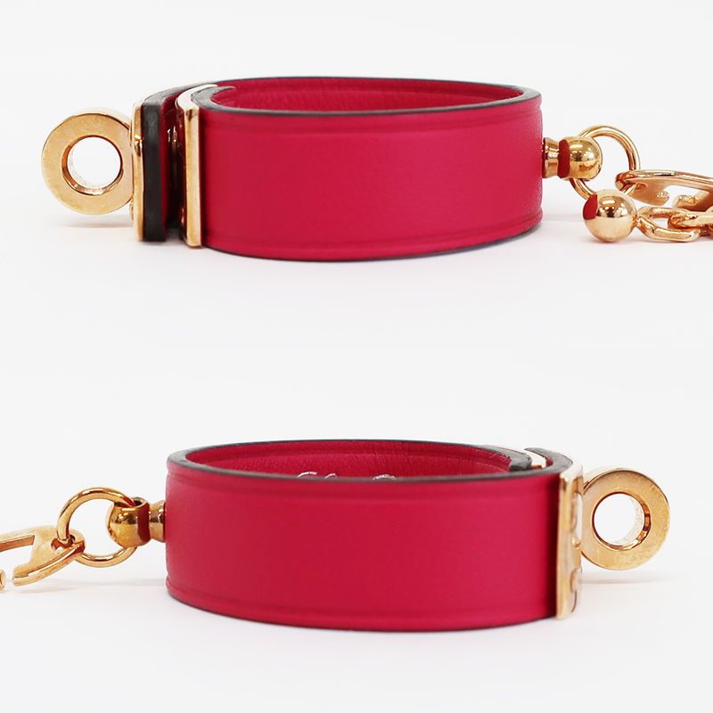 Hermes Glove Holder Kelly Rose Pink Gold Hardware Swift Accessories