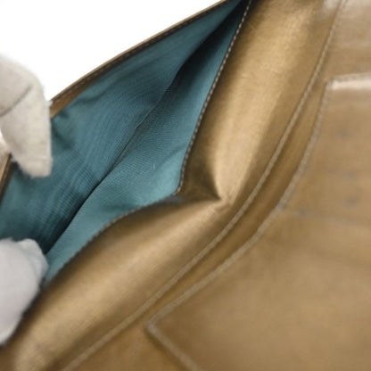 Chanel Matelasse Long Wallet Round Zipper Paris New York Bronze 04kb038