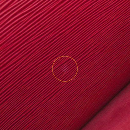 Louis Vuitton Shoulder Bag Voltaire Epi Leather Castilian Red Gold Hardware Red