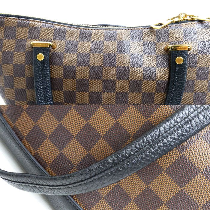 Louis Vuitton Hyde Park 2way Shoulder Bag Damier Brown N41014 Ah4136 Ladies