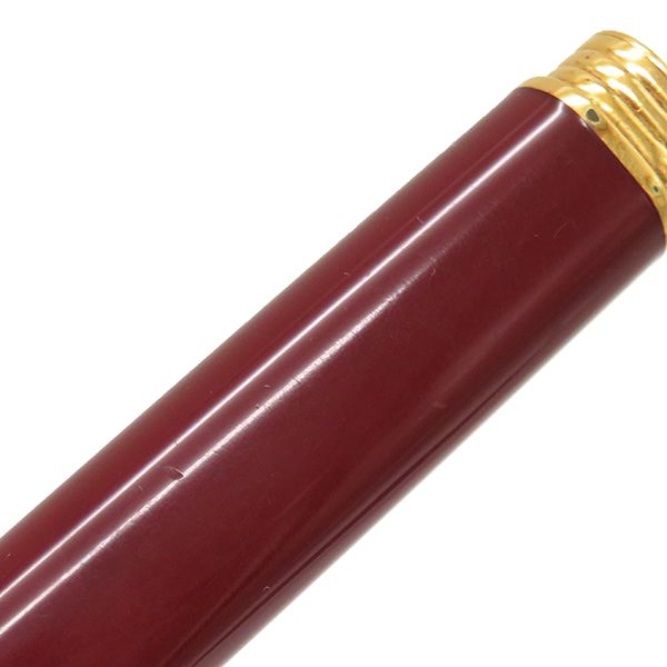 Cartier Ballpoint Pen Trinity GP Resin Bordeaux X Gold Must de Cartier Out of