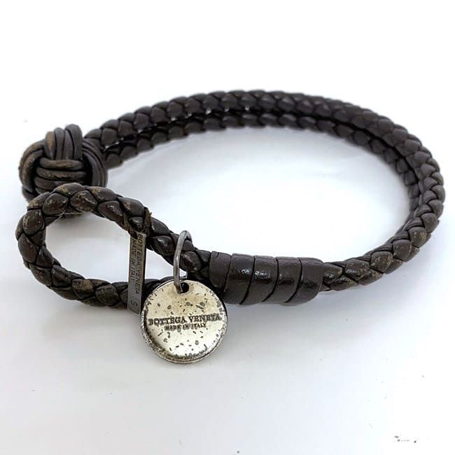Bottega Veneta Bracelet Ec22584 Brown Intrecciato