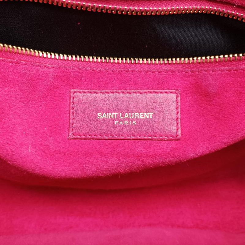 Yves Saint Laurenty Line Rose Red Leather 311214 311214527411