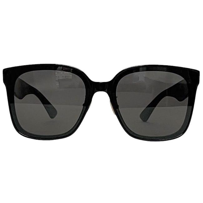 Bottega Veneta Sunglasses In Black Bv303sk Excellent Condition Plastic