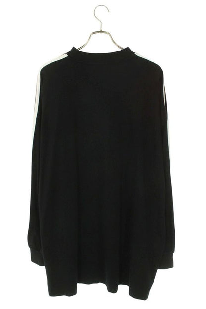 Balenciaga X Adidas 23SS 728789 Tnva6 Three Line Damaged Oversized Long Sleeve