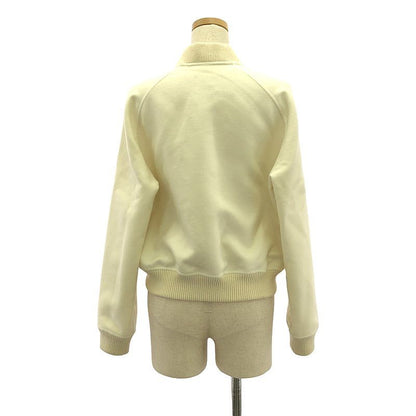 Hermes | 2024aw | Cashmere 100% Cashmere Leather Zip Ribbed Blouson Jacket | 36