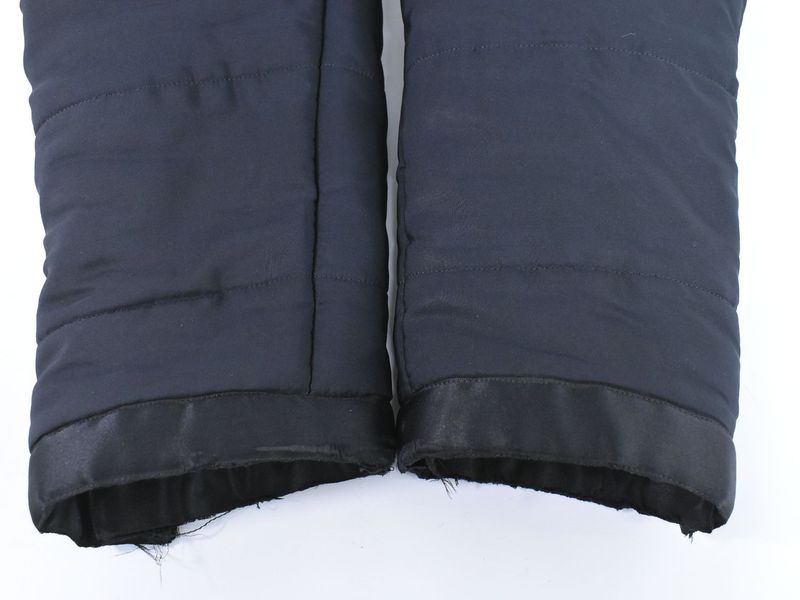 Authentic Chanel Estimated Nylon Down Jacket Outerwear Black Women's Clothing