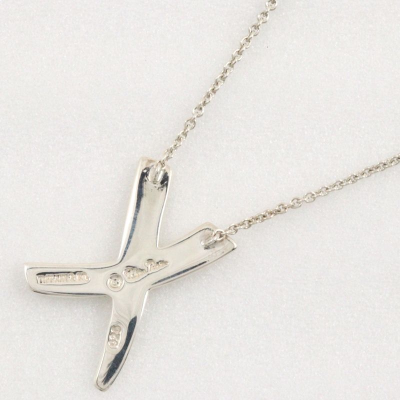 Tiffany & Co Kiss Large Paloma Picasso Silver 925 Ladies 5.8g Necklace