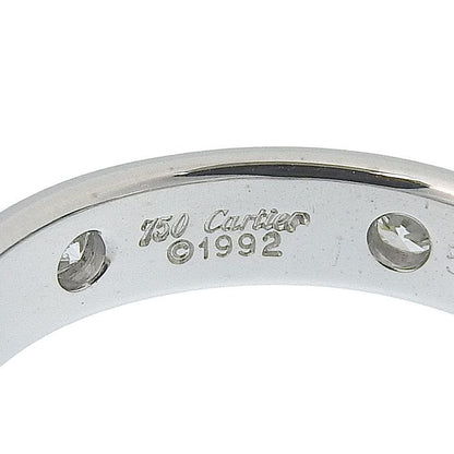 Cartier Stella 6P Diamond Ring 18K White Gold 750 White Gold Diamond #50