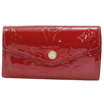 Louis Vuitton Multicles 4 M91976 Monogram Vernis Pomme D'amour Red Ts0137