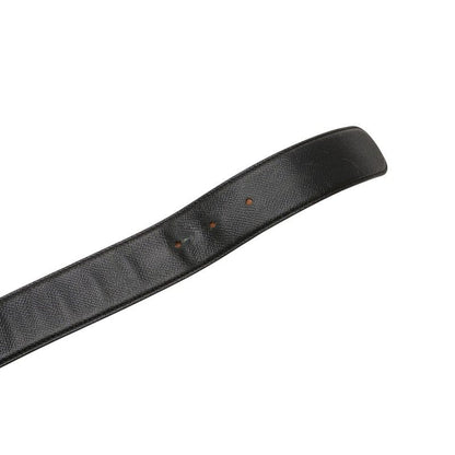 Bulgari Bulgari Black Silver Leather Men's Bvlgari