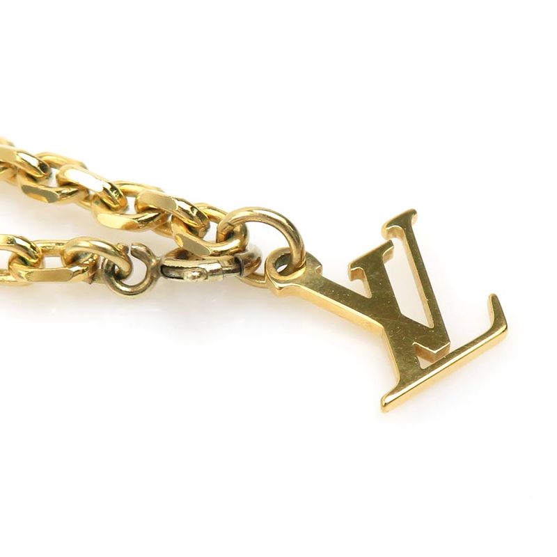 Louis Vuitton Necklace Pendentif Damier Pearl M66322