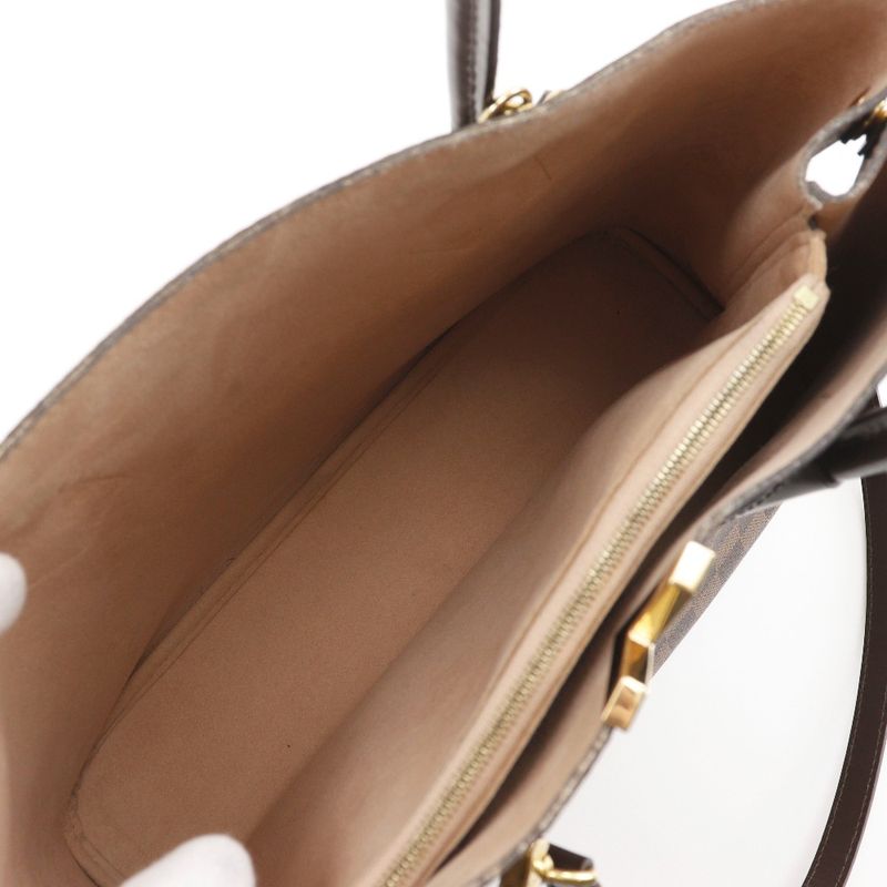 Louis Vuitton Kensington 2-way Shoulder N41435 Damier Canvas Brown Du1105