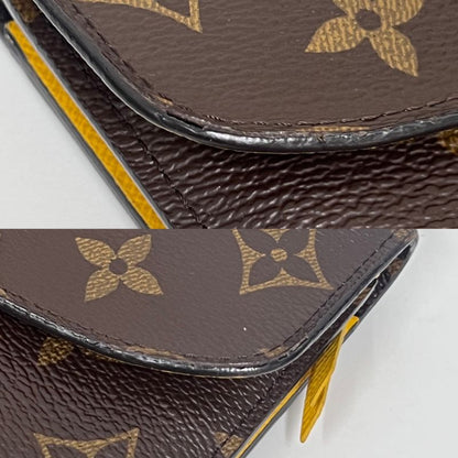Louis Vuitton Long Wallet Portefeuille Emily Monogram Yellow M60698 61fa064