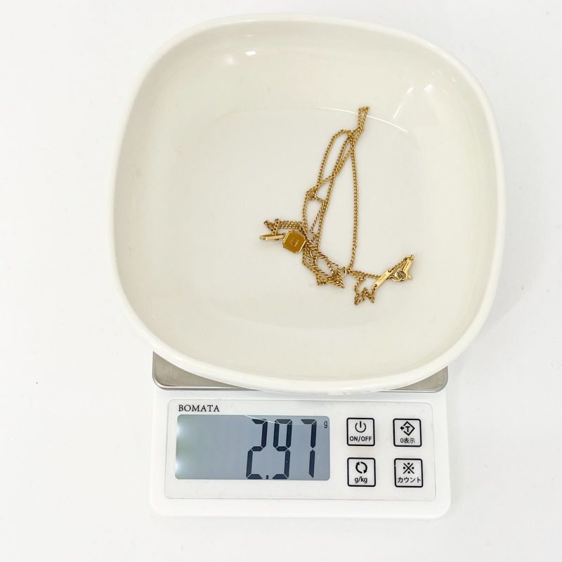 Celine Separable Triomphe Plate Necklace Box 24-1406