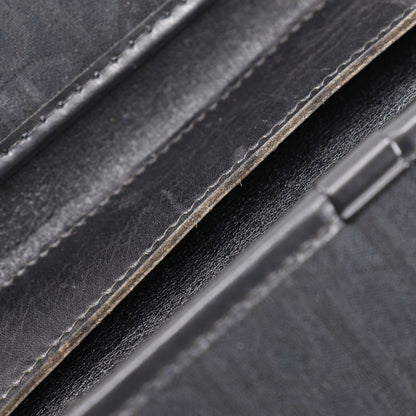 Dior Trotter Vintage Canvas Black Women's Shoulder Bag