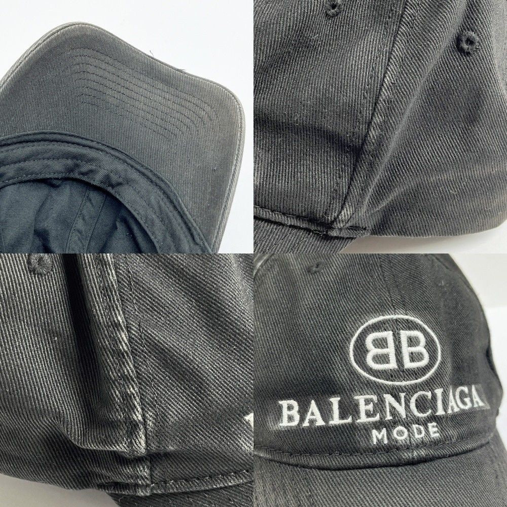 Balenciaga BB Mode Cap Cap Black