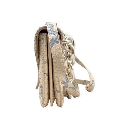 Bottega Veneta Shoulder Bag Mount Small Envelope Bag 667399 V10r0 Chain Python