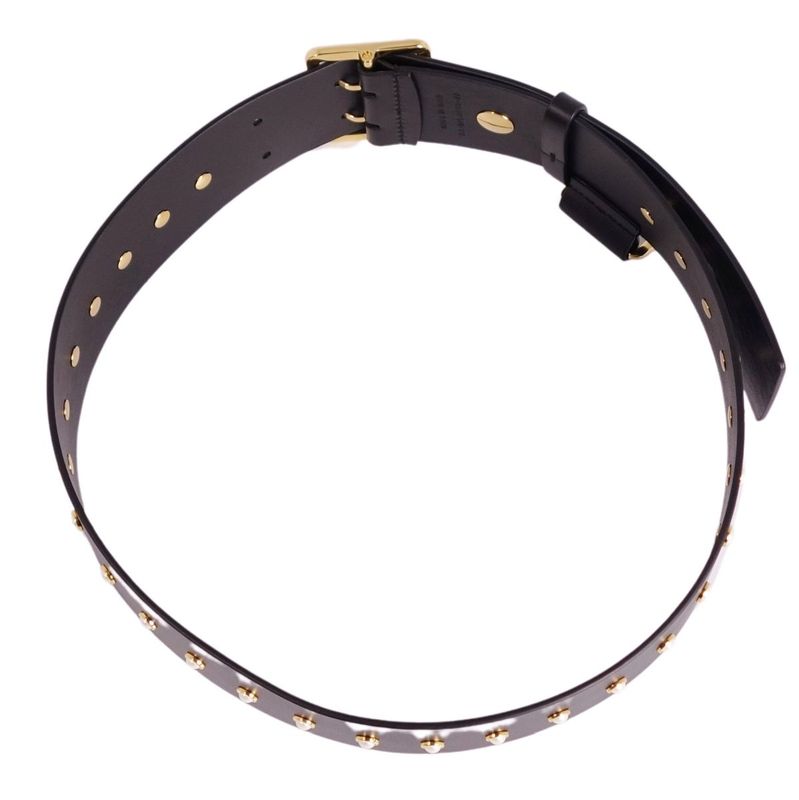 Christian DIOR Leather Belt Sta