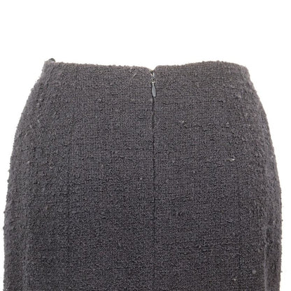 Chanel Wool Navy Women's Skirt