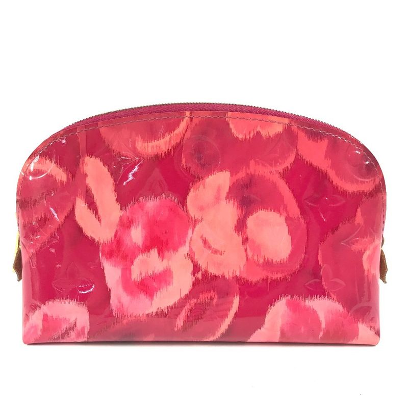 Louis Vuitton Cosmetic Pochette Cosmetic Ikat Flower M90045 Monogram Vernis