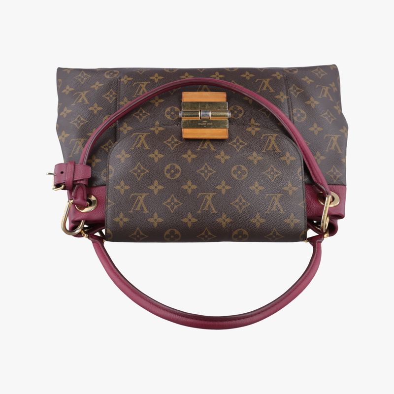 Louis Vuittonolympe Monogram / Brownish X Aurore Monogram Canvas X Calfleather