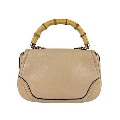 Gucci Shoulder Bag Handbag Bamboo 256805
