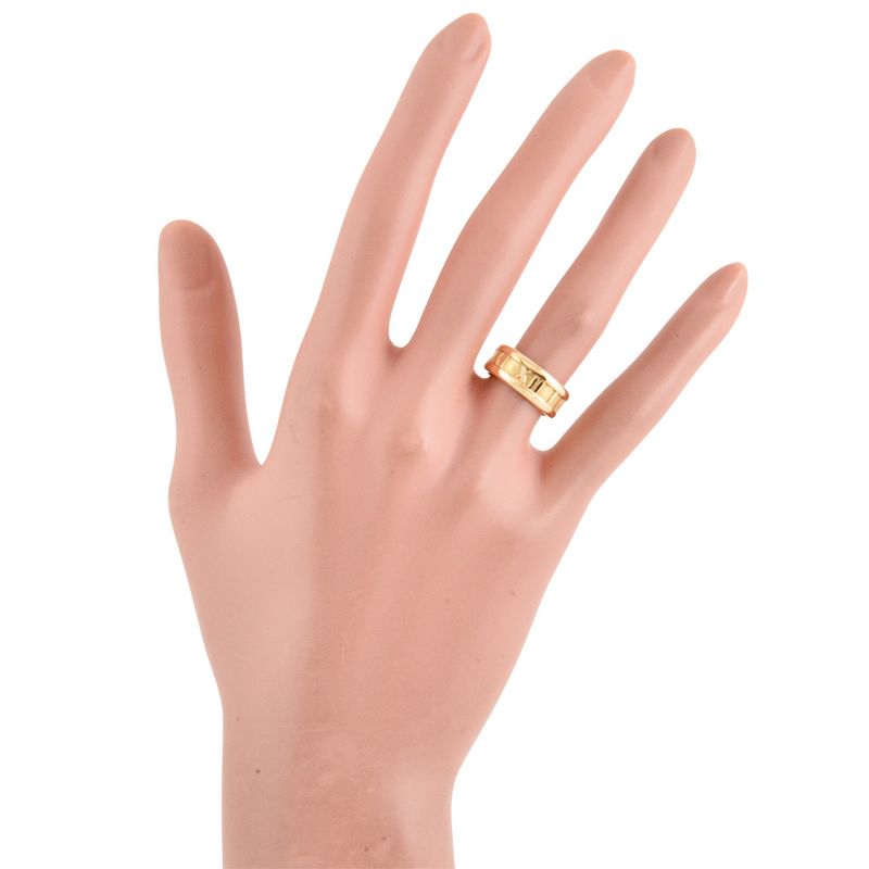 Tiffany & Co Tiffany & Co Atlas Ring Ring Approx Size 8 18K Yellow Gold 70 G