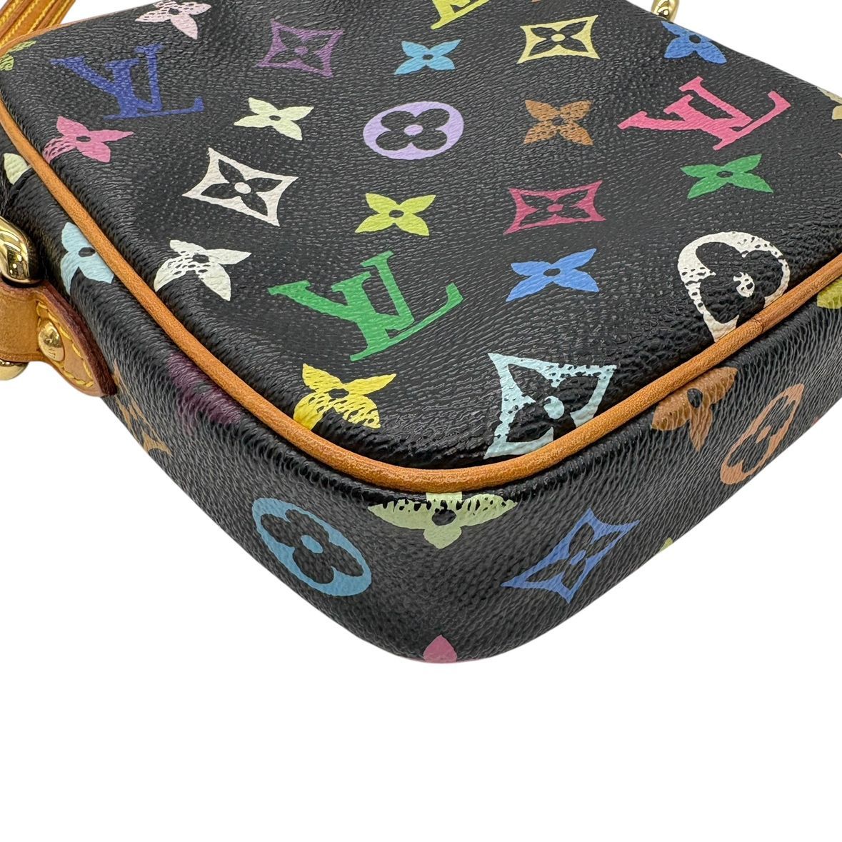 Louis Vuitton Multicolor Monogram Lift M40056 Shoulder Bag LV Noir Black