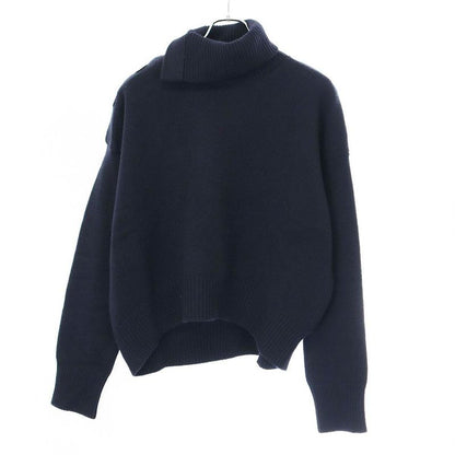 Celine by Phoebe Philo Shoulder Button Cashmere Turtleneck Knit Sweater 2 3am6
