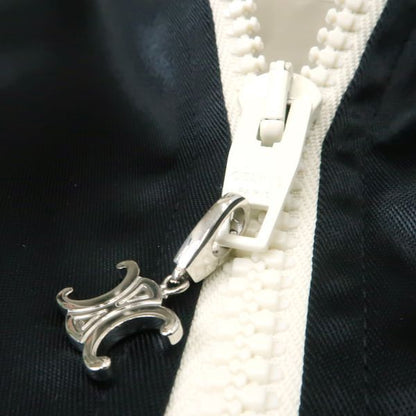 Celine Tracksuit Jacket 2w98a048s.38no Triomphe Charm Jersey #34 Satin Black