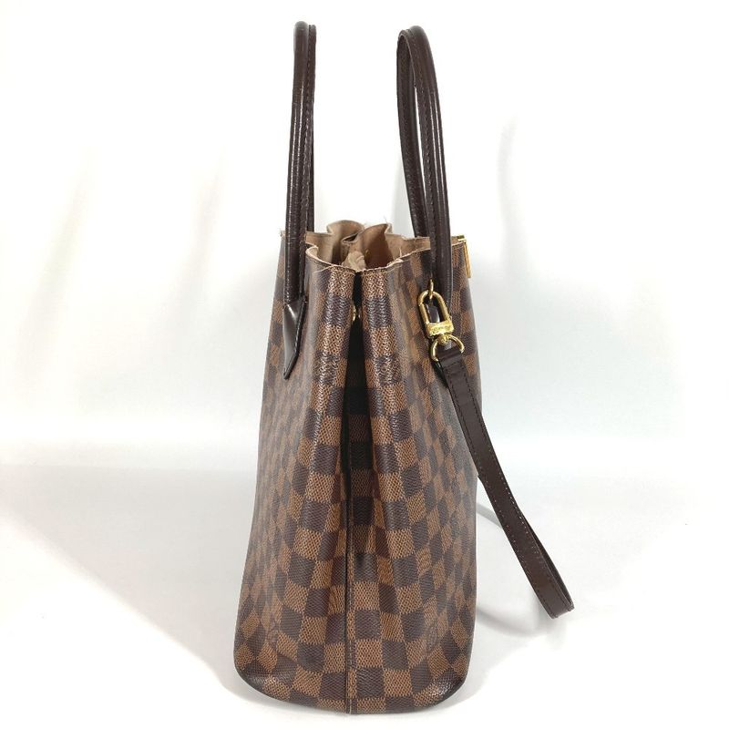 Louis Vuitton Shoulder Bag Kensington N41435 Damier Canvas Brown