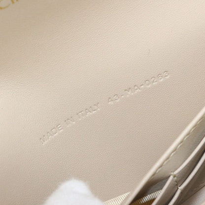 DIOR Long Flap Wallet 30 Montaigne Long Wallet With Din Fold Coin Purse Leather