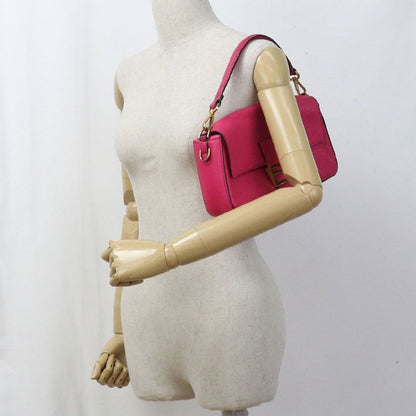 Fendi Baguette 8br600 Handbag Leather Women