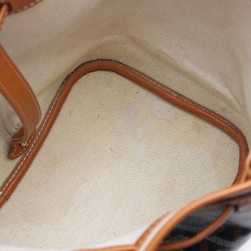 Goyard Petit Flo Bucket Bag Shoulder Bag Brown