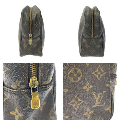 Louis Vuitton M47522 Monogram PVC Trousse Toilette 28 Brown 344685 Second Bag