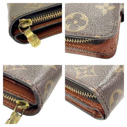 Louis Vuitton M61667 Monogram PVC Compact Zip Bifold Wallet Brown 329959