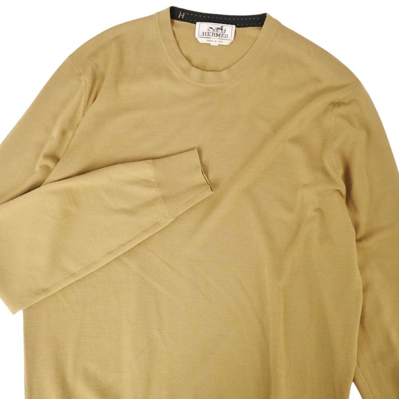 Hermes Knit 22AW Sweater Pullover Wool