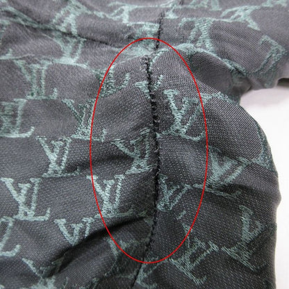 Louis Vuitton 24aw Jacquard Monogram Silk Plend Shorts Grey Size XL Men's