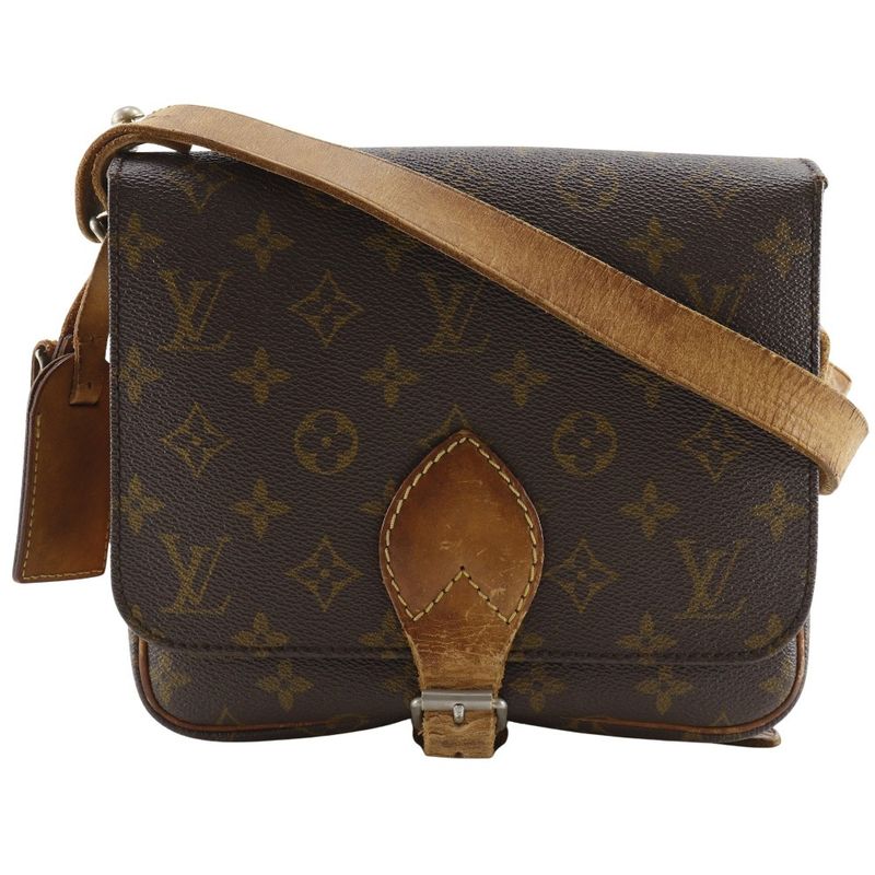 Louis Vuitton Cartesiere 22 Vintage M51253 Monogram Canvas Brown Ladies