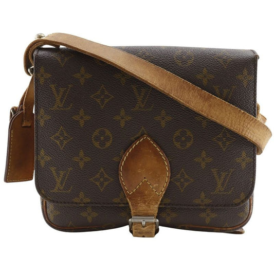 Louis Vuitton Cartesiere 22 Vintage M51253 Monogram Canvas Brown Ladies