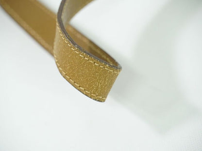 Authentic Celine Macadam Shoulder Bag Pochette PVC Beige Macadam Bag Pre-owned