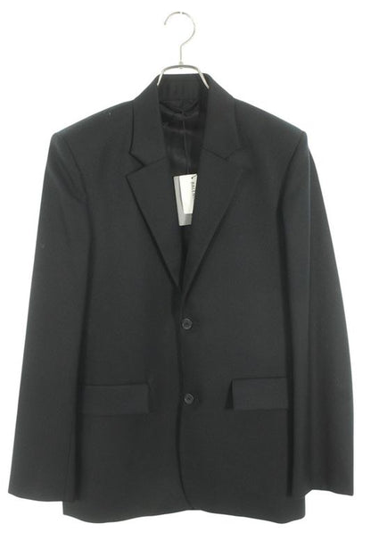 Balenciaga 621987 Tit26 Seamless Bleather Jacket Men's 44