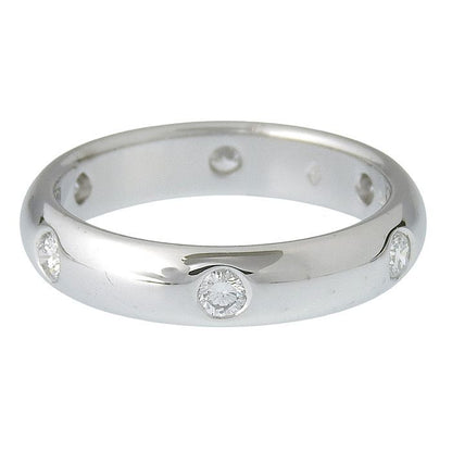 Cartier Stella 6P Diamond Ring 18K White Gold 750 White Gold Diamond #50