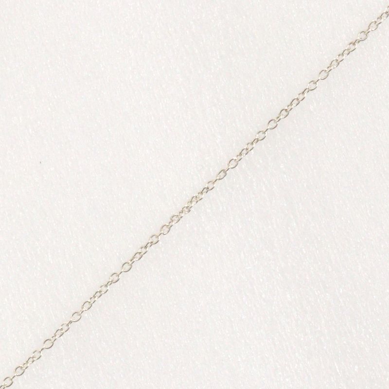 Tiffany & Co Loving Heart 925 Silver Ladies 2.83g Necklace