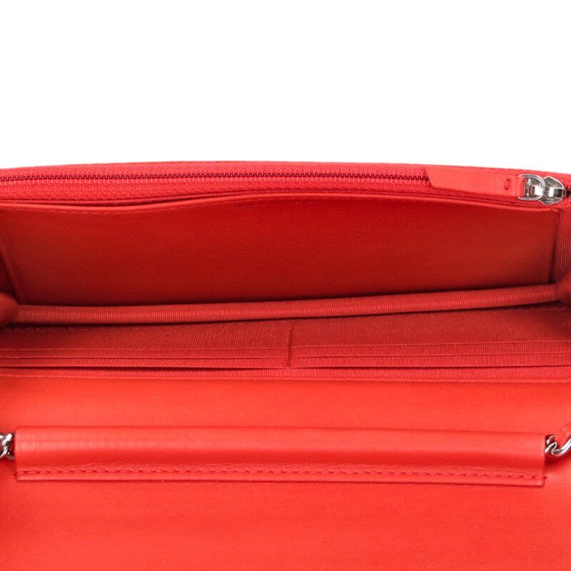 Chanel Chain Wallet Coco Mark Quilted Shoulder Bag Men's