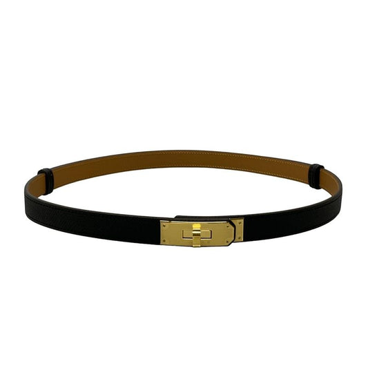 Hermes Belt Kelly Black Gold Hardware